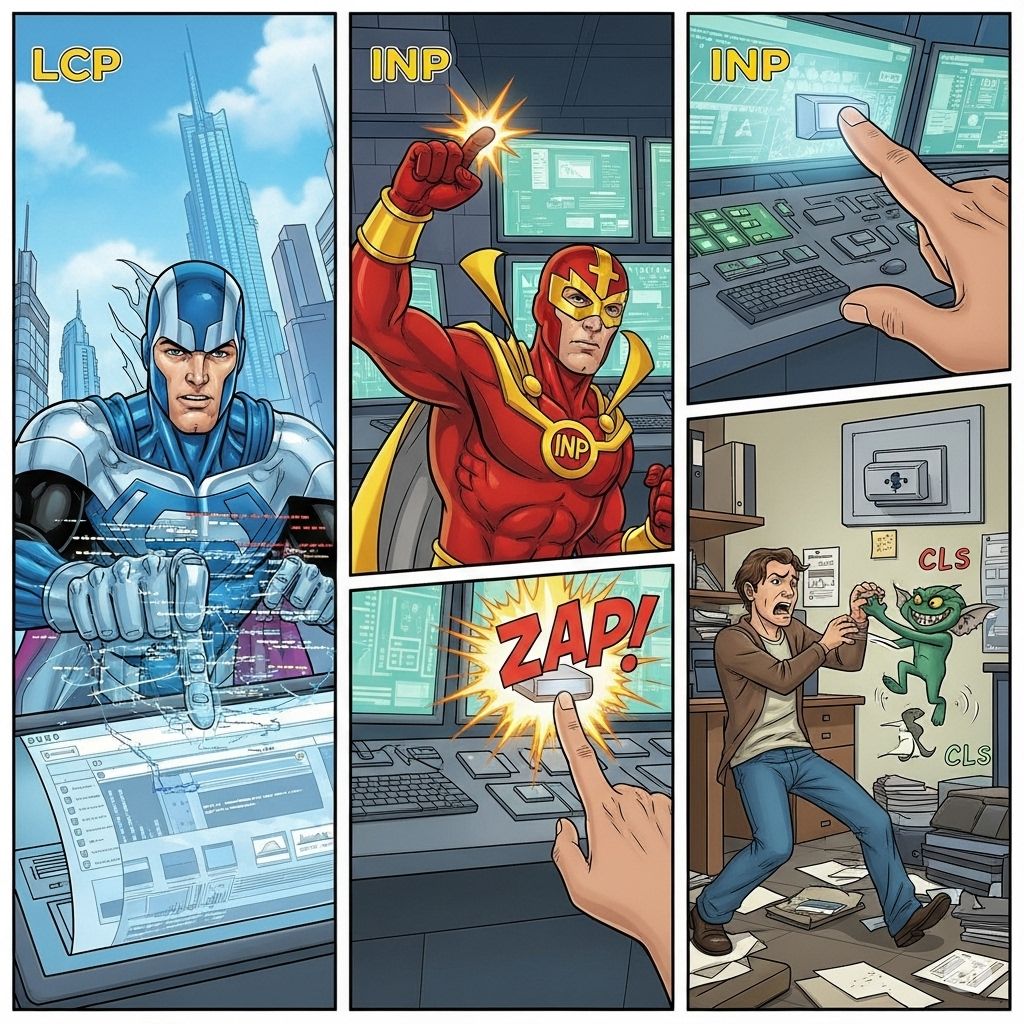 Core Web Vitals 2025: Dominuj w Google z Studio Kalmus