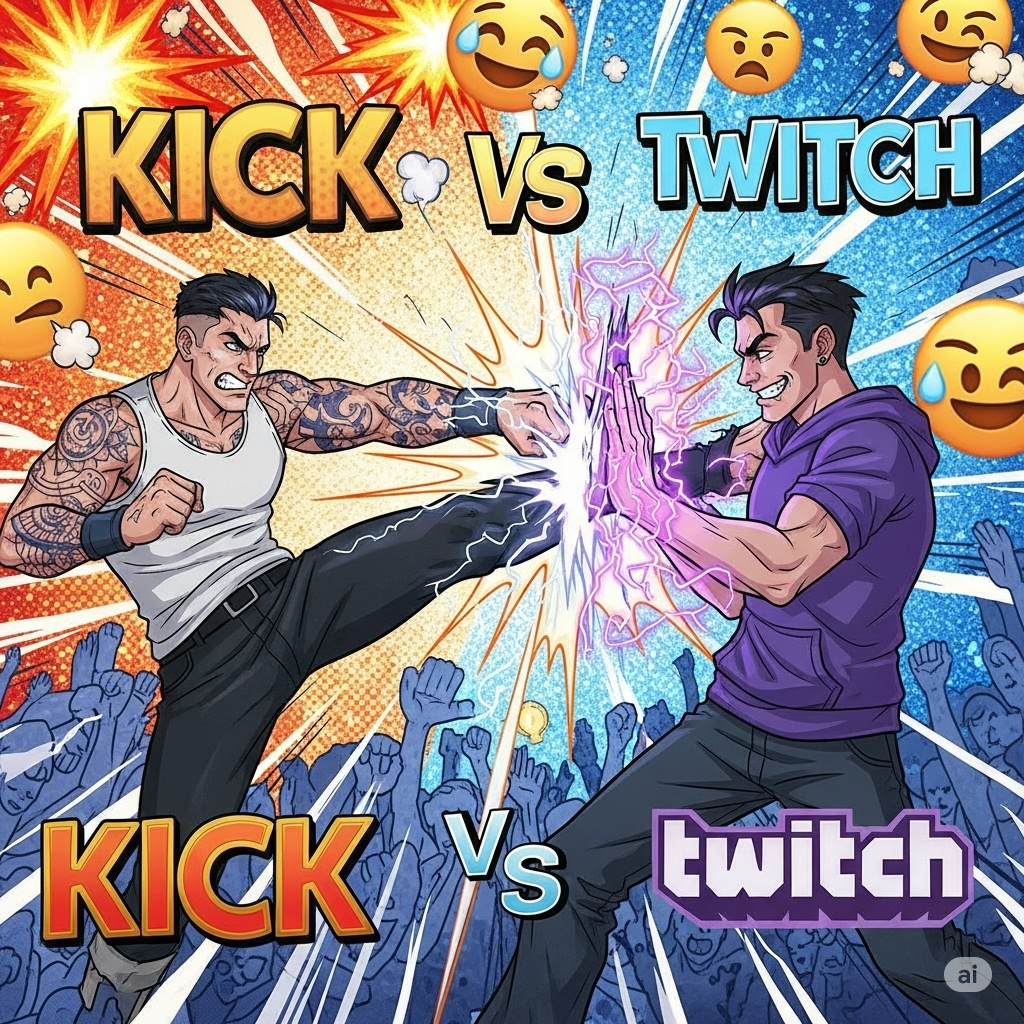 Wojna Kick vs Twitch: Marketing do Gen Z i Społeczności | SK