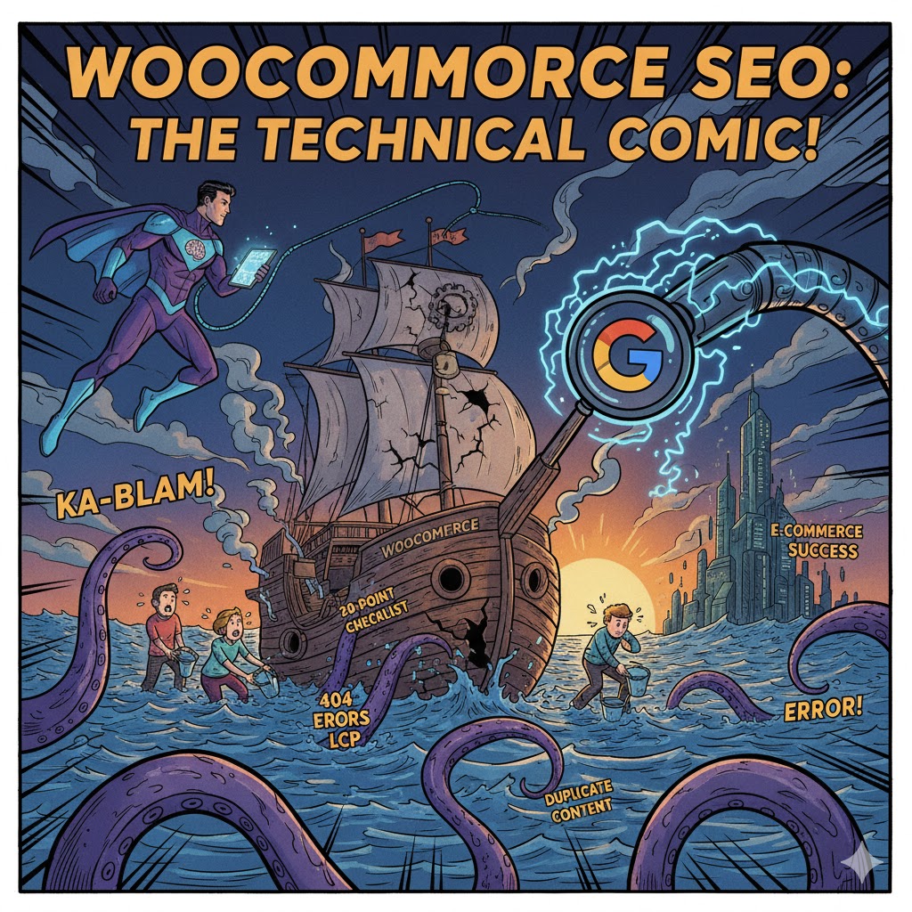 Technical SEO WooCommerce 2025: 20 Błędów, Które Tracisz